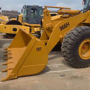Chargeur sur pneus hydraulique Caterpillar 966H d'occasion Chargeur sur pneus Caterpillar 966h 950h d'origine à vendre - Product Image 5