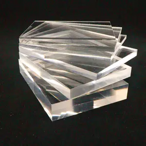 Folha acrílica transparente personalizada 2.5mm 3mm folha de plástico pmma
