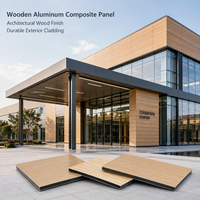 Panneaux muraux extérieurs Wanya ACP, plaques ACM en aluminium
