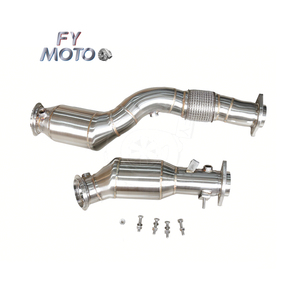 Downpipe catalysé pour <span class=keywords><strong>S58</strong></span> G80/G82 M2/3/4 G87 2020+ avec Flexpipe, norme EURO 5, sans voyant de contrôle moteur, garantie deux ans - Product Image 2