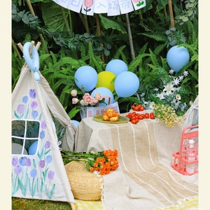 Tente de jeu triangulaire <span class=keywords><strong>pour</strong></span> enfants, idéale <span class=keywords><strong>pour</strong></span> la plage en été, avec surface à dessiner, monocouche, imperméable, <span class=keywords><strong>pour</strong></span> les activités et événements en plein air des enfants - Product Image 2