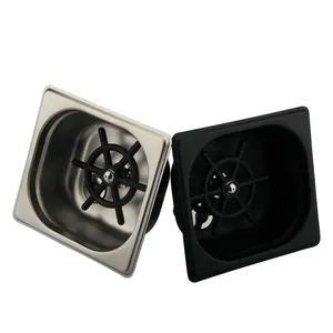 Cam çalkalayıcı Blender ve sürahi durulama Metal cam durulama için mutfak lavaboları aksesuarları özel Logo