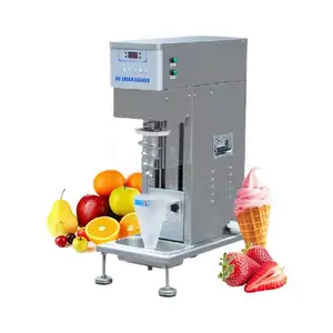 थोक मूल्य भंवर फ्रीज जमे हुए मिठाई मशीन आइस क्रीम खाद्य ओवरहेड दोषी मिक्सर भंवर जमे हुए दही मिक्सर बिक्री पर