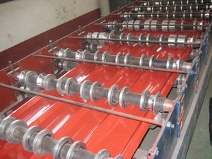 Tegole Ondulate in Acciaio Preverniciato (PPGI) della Fabbrica Cinese, Lamiera per Tetti Resistente al Calore e Impermeabile, Lamiera d'Acciaio Laminata a Freddo (Vecchio Modello) - Product Image 5