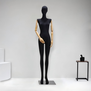 Tienda de ropa modelo soporte de exhibición cuerpo completo hombro plano <span class=keywords><strong>Piernas</strong></span> Largas modelo de <span class=keywords><strong>mujer</strong></span> muñeca ventana maniquí Props - Product Image 3