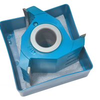 Fraise profilée brasée en carbure Z3 AlTiN Dia125x31.75x75x3 pour applications de fraisage CNC, rainurage et façonnage du bois OEM/ODM