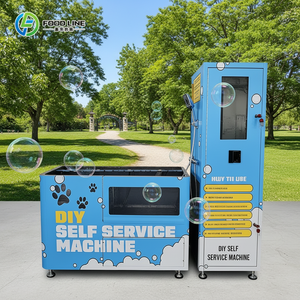 เครื่องล้างสัตว์เลี้ยงอัตโนมัติ อ่างอาบน้ำสุนัขและแมว สแตนเลส - Product Image 1