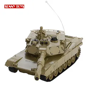 中国1:28スケール軍用戦車モデルRCおもちゃと光と音楽