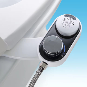 WC intelligent avec commande par application, chasse d'eau à jet siphonique, fonction musicale, siège chauffant et <span class=keywords><strong>bidet</strong></span> électrique intégré - Product Image 4