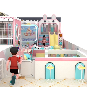 Instalaciones de Entretenimiento Infantiles con Temática de Dulces Personalizadas, Toboganes Comerciales, Equipos de Juegos Grandes, Set de Juegos Interiores para Niños - Product Image 1