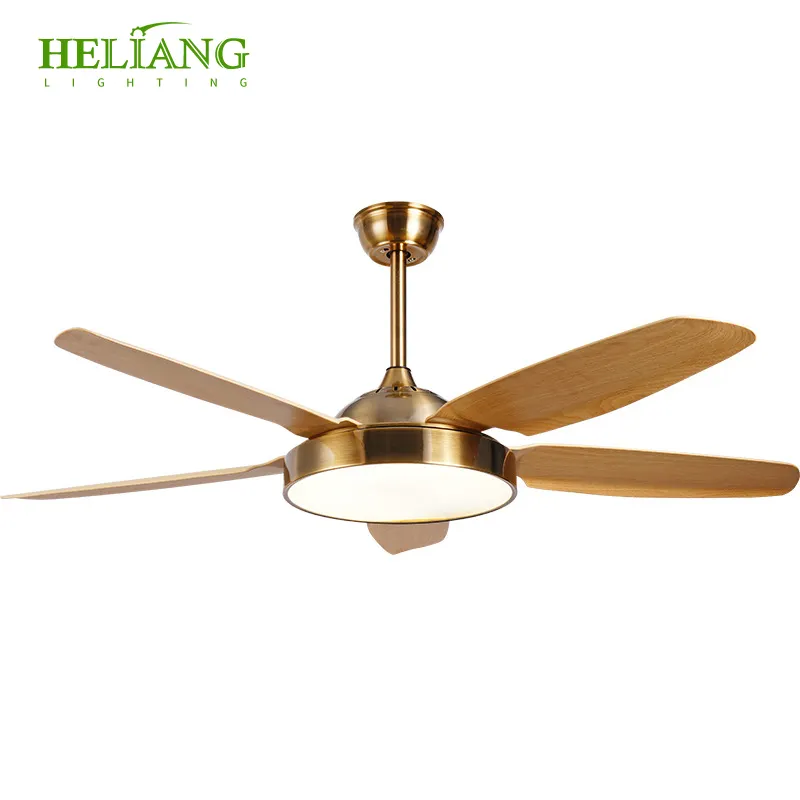 Modern Dc Electric Motor Cooling Fan Lamp Abs Blade Plastic Ceiling Fan With Light factory direct sale