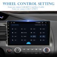 Autoradio 7 pouces 2din Lecteur multimédia Android GPS Wifi Lecteur DVD de voiture Autoradio GPS Lecteur de cartes