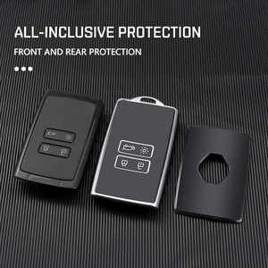 Coque de protection pour clé télécommande Renault Koleos Kadjar Clio Captur Megane Talisman Espace Zoe Scenic 4 <span class=keywords><strong>Arkana</strong></span> Dacia Sandero - Product Image 4