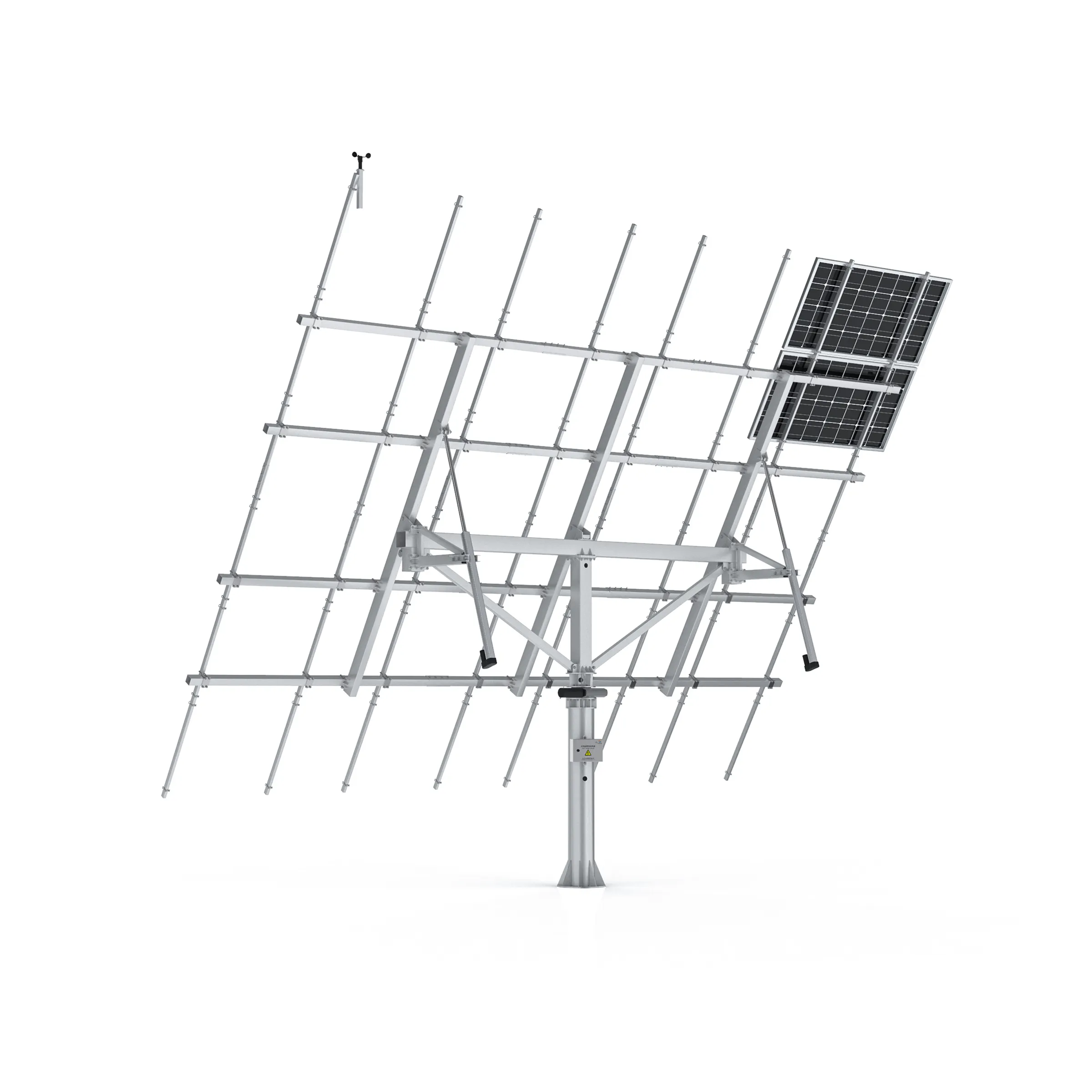 12 кВт HYS-24PV-78-M-2LSD Энергосбережение и защита окружающей среды Солнечная двухосевая