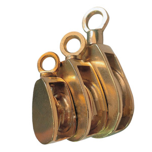 Poulie en cuivre 32 38 50MM pour drapeau de bateau, quincaillerie marine pour bateaux - Product Image 4