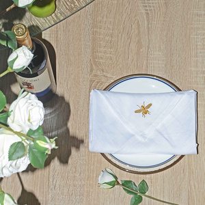 Tùy Chỉnh Thêu Nhà Bếp Bữa Ăn Tối Giáng Sinh Nhà Hàng Thêu Bông Khăn Trải Bàn Khăn Ăn Cho Đám Cưới Đảng - Product Image 1