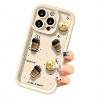 Nouvelle coque de téléphone en TPU motif dessin animé mignon, forme de biscuit Cinderblock, pour iPhone 18 17 16/15/13/12/11 Pro Max