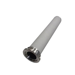Cartouche filtrante cylindrique en <span class=keywords><strong>titane</strong></span> fritté : débit élevé et grande surface de filtration pour les systèmes de filtration à recirculation - Product Image 2
