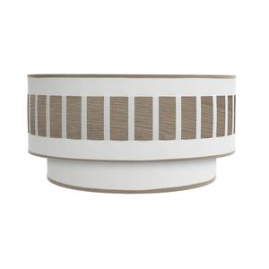 Ivanna type <b>wall</b> <b>light</b> 1xe27 white and <b>light</b> <b>wood</b> color, dimensions 17x30x15 cm, ideal for decorative lighting in homes. - Product Image 1