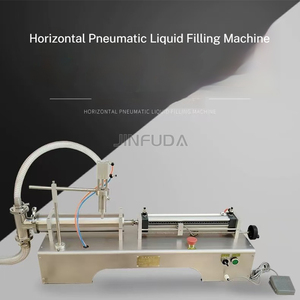 Riempitrice Pneumatica a Pistone Semi-Automatica per Bevande, Succhi, Vino e Imbottigliamento in <span class=keywords><strong>Bottiglie</strong></span> di <span class=keywords><strong>Vetro</strong></span> - Product Image 6