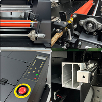 Printer UV DTF A3 HOSON Mainboard HIWIN Guide Rail AB Film Crystal Sticker untuk Pencetakan Permukaan Datar dan Melengkung
