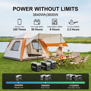 Solarplay ขายส่ง 11520Wh ชุดจ่ายไฟฉุกเฉินสำหรับฟาร์ม 3600W แบตเตอรี่แบบพกพา สถานีพลังงานแสงอาทิตย์ Solarplay - Product Image 1