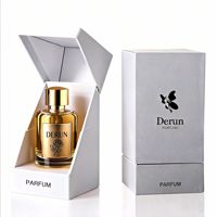 Flacon de parfum avec emballage en boîte, flacon de parfum personnalisé, flacons de parfum de luxe en verre, flacon de parfum
