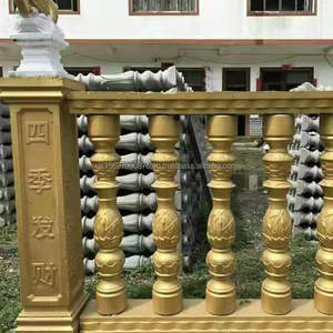 40cm-50cm-60cm-70cm Height ABS <b>Plastic</b> Shape Decorative Railing Molds Precast Baluster Handrails Reusable Strong Household - Product Image 6