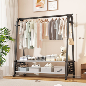 Acrylic Clothes Hanger Clothes Storage <b>Rack</b> Clear Display for Boutique - Product Image 2