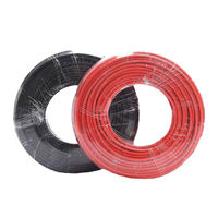 Câble solaire PV1-F 1*6.0mm² Câbles solaires DC 6mm XLPE Isolation double paroi Réticulé par faisceau électronique