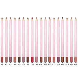 OEM BAS quantité minimale de commande 24 Couleur Marque Privée <span class=keywords><strong>Maquillage</strong></span> Cosmétiques Sans Logo Imperméable Grand <span class=keywords><strong>Crayon</strong></span> À Lèvres En Velours Mat - Product Image 2