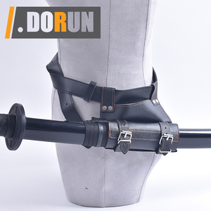 1 2 3 couche médiévale <span class=keywords><strong>Katana</strong></span> samouraï épée grenouille cuir fourreau ceinture rapière étui - Product Image 5