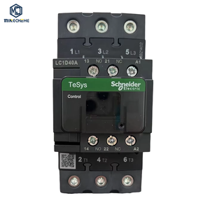 Contacteur CA triphasé 40A 220V 380V pour commande de moteur, montage sur rail DIN, composant de contrôle électrique industriel - Product Image 1