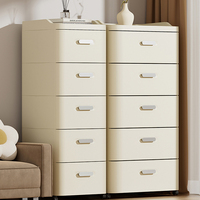 8008-4 prix de gros 4 couches armoire à tiroirs de rangement en plastique pour vêtements divers