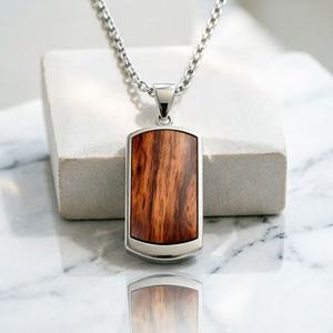 Collana con Ciondolo Personalizzato Minimalista in Acciaio Inossidabile Fatingna per Occasioni Regalo - Product Image 3