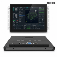 Monitor de Pantalla Táctil de 7/10.1/13.3/15.6/21.5 Pulgadas, Táctil Capacitivo Integrado, Sistema de Control de Tratamiento de Aguas Residuales, Marco Abierto