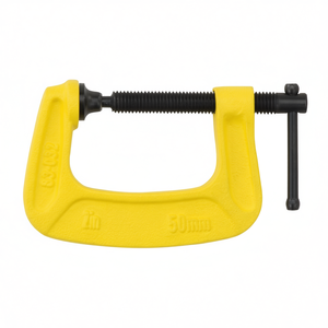 Abrazadera en C Ajustable Stanley de 50 mm, Herramienta de Sujeción de Acero para Trabajos en Madera y Metal - Product Image 2