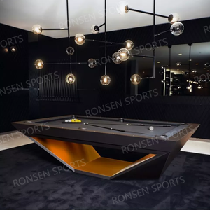 Billard de billard de qualité supérieure au design luxueux de 9 pieds, 8 pieds, 7 pieds, avec kit d'accessoires gratuits et <span class=keywords><strong>feutre</strong></span> de qualité. - Product Image 5