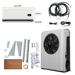 <span class=keywords><strong>Kit</strong></span> de climatisation universel pour voiture, climatiseur de stationnement 12V 24V, <span class=keywords><strong>kit</strong></span> sous tableau de bord, climatisation électrique pour camion - Product Image 6