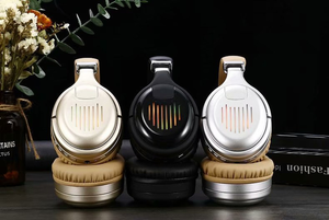 Hot bán Stereo Tai nghe không dây ánh sáng trò chơi gấp Tai nghe âm nhạc - Product Image 5