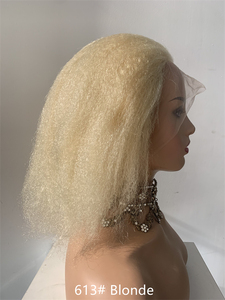 DX157 <span class=keywords><strong>cheveux</strong></span> humains crépus et droits clip ins afro wave femmes extensions de <span class=keywords><strong>cheveux</strong></span> pleine dentelle <span class=keywords><strong>meches</strong></span> tresse perruques pour femme noire - Product Image 5
