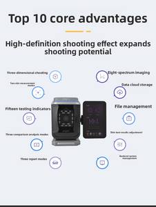 Pendeteksi kulit Salon kecantikan, pencerah wajah umum digunakan, instrumen cermin ajaib, detektor kulit AI cerdas, kulit ajaib - Product Image 6