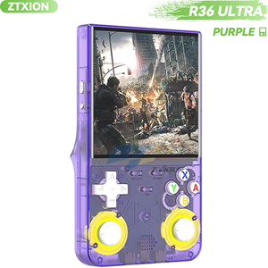 เครื่องเล่นเกมพกพา TF Card R36S Ultra หน้าจอ <span class=keywords><strong>4</strong></span>.0 นิ้ว IPS ระบบ Linux สไตล์เรโทร รองรับ WIFI ความจุ 64G เทียบกับเครื่องเล่นเกม R36s R36 Ultra - Product Image 4