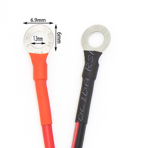 SAE naar Ring Terminal 14AWG <span class=keywords><strong>2</strong></span>-pins snelkoppelkabel SAE RP-adapter 8A/10A/15A zekering SAE batterijconnector - Product Image 4