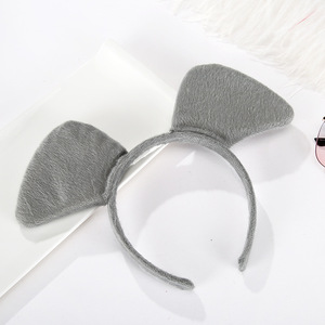 عصابة رأس على شكل آذان حيوانات للأطفال والكبار للحفلات ، مثل رحلات السفاري في الغابة والغابات ، إكسسوارات عيد الميلاد - Product Image 5