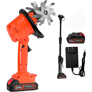 Mini motoculteur électrique sans fil 21V 4 pouces <span class=keywords><strong>outil</strong></span> de jardinage à main 235RPM avec 4 rangées de dents rallonge - Product Image 2