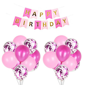 Tuta a palloncino con bandiera di buon compleanno transfrontaliera per il Festival della dea madre per forniture promozionali per feste di matrimonio - Product Image 4