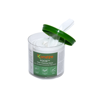 Toallitas de Limpieza FOCW, Papel de Limpieza de Fibra Óptica Komshine sin Polvo, Papel de Limpieza para Redes FTTH, Toallitas de Limpieza de Fibra, Herramienta de Limpieza FOCW - Product Image 1