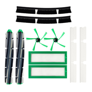 <span class=keywords><strong>Robot</strong></span> principal rouleau brosse bord brosse latérale filtre HEPA Compatible avec Vorwerk <span class=keywords><strong>Kobold</strong></span> VR200 VR300 <span class=keywords><strong>Robot</strong></span> aspirateur pièces de rechange - Product Image 1