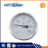 Thermomètre bimétallique maximum-minimum à double métal, conception spéciale, facile à lire et clair